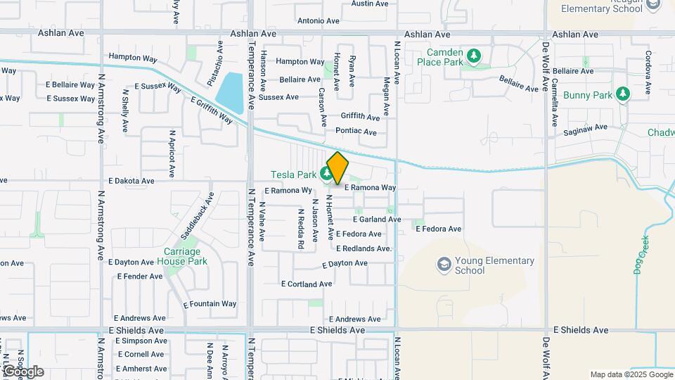7359 E Ramona Way Map and Location Details