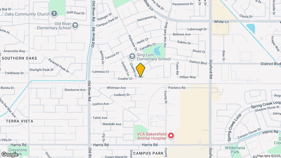 9001 Coulter Ct Map and Location Details