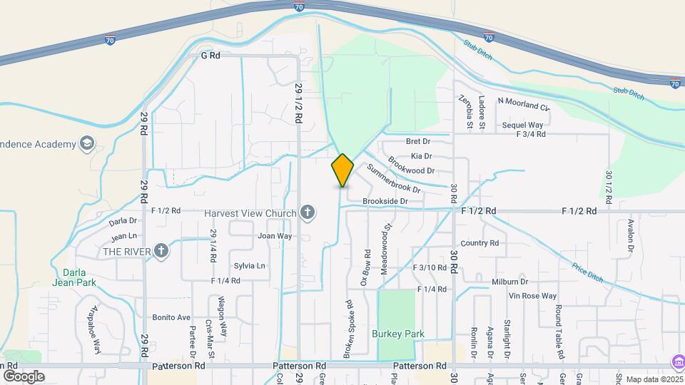 657 Springbrook Dr Map and Location Details