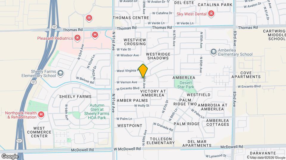 8902 W Vernon Ave Map and Location Details
