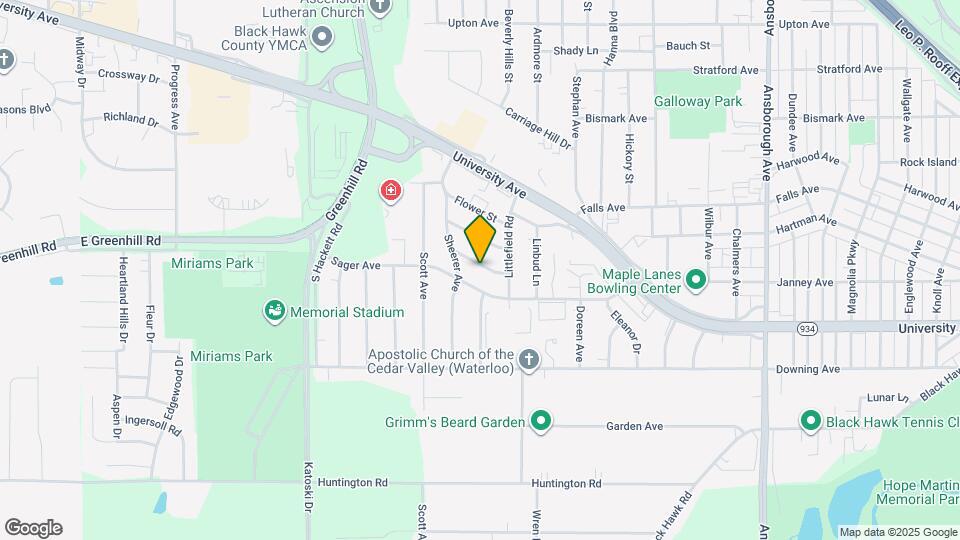 1733 Seneca Ave Map and Location Details