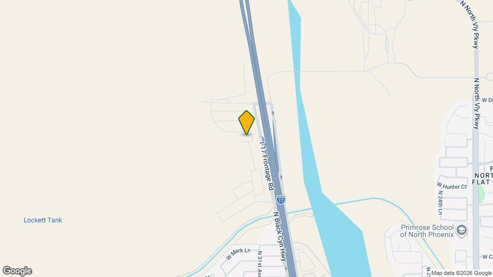 3166 W Morning Vista Ln Map and Location Details