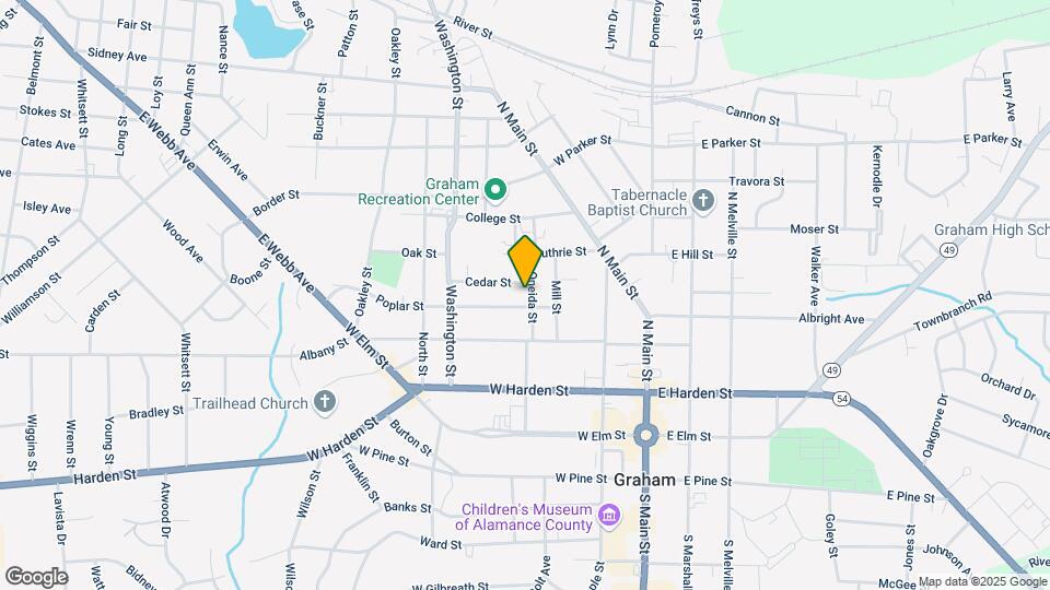 404 Oneida St Map and Location Details