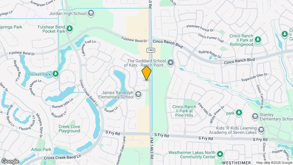 27106 Cross Pointe Ct Map and Location Details
