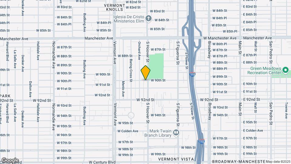 706 W 90th St Map and Location Details