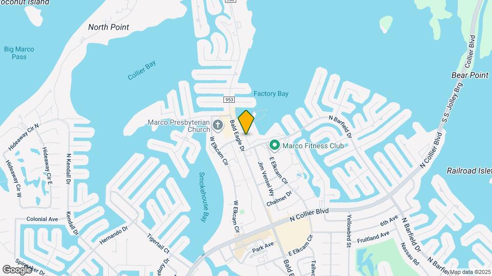 999 Anglers Cove, Unit H502 Map and Location Details