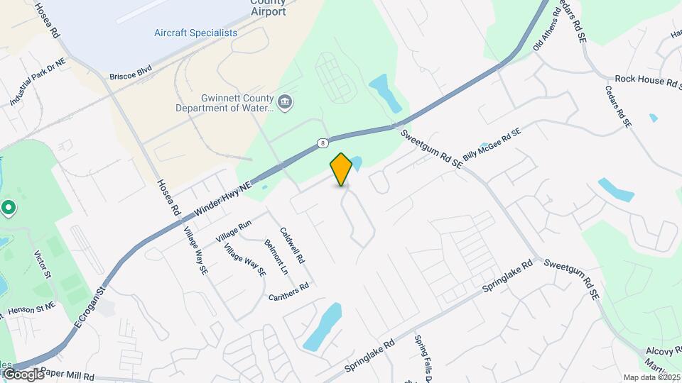 865 Amelia Grove Ln SE Map and Location Details