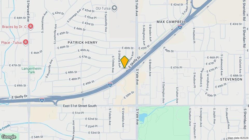 4691 S Winston Ave Map and Location Details