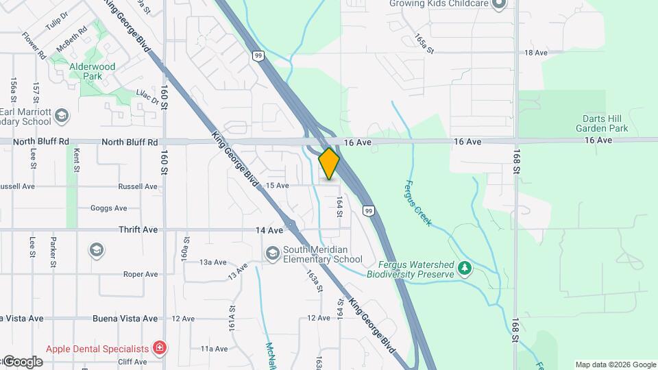 16337 15 Av Map and Location Details