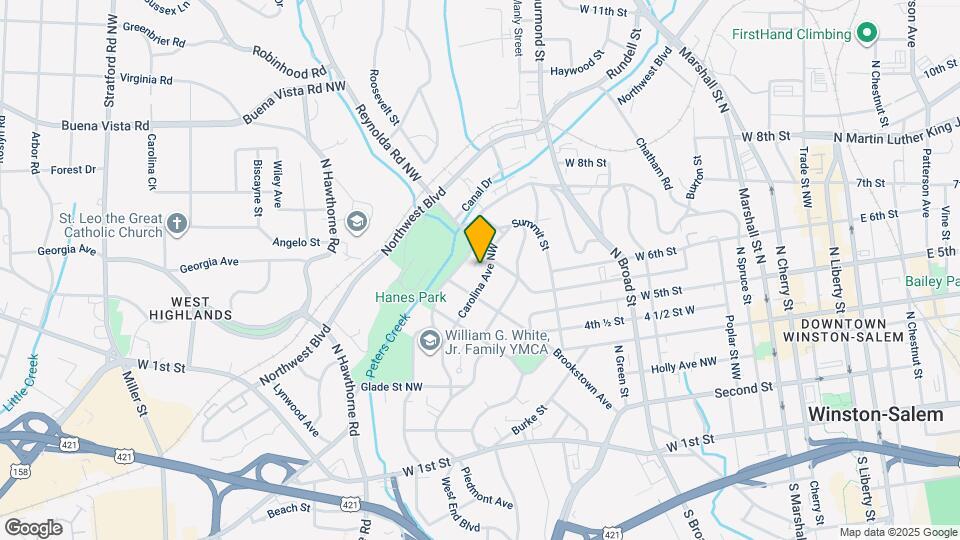 915 Carolina Ave NW Map and Location Details