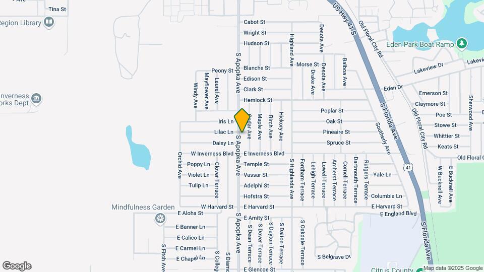 934 S Apopka Ave Map and Location Details