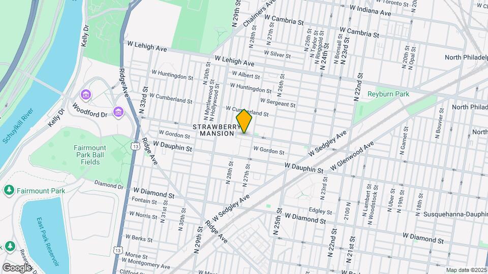 2718 W York St Map and Location Details