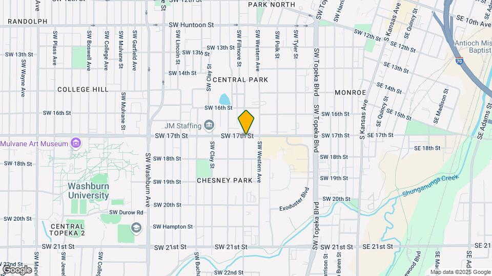 1700 SW Fillmore St Map and Location Details