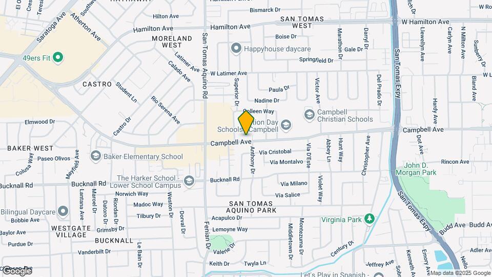 1335 W Campbell Ave Mapa y Detalles de la Ubicación
