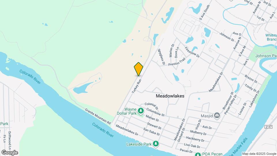 160 Turkey Run Map and Location Details