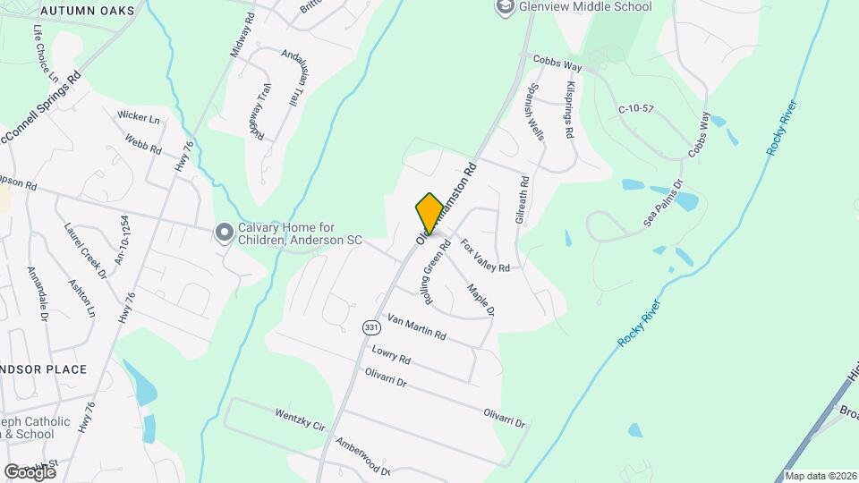 2316 Old Williamston Rd Map and Location Details