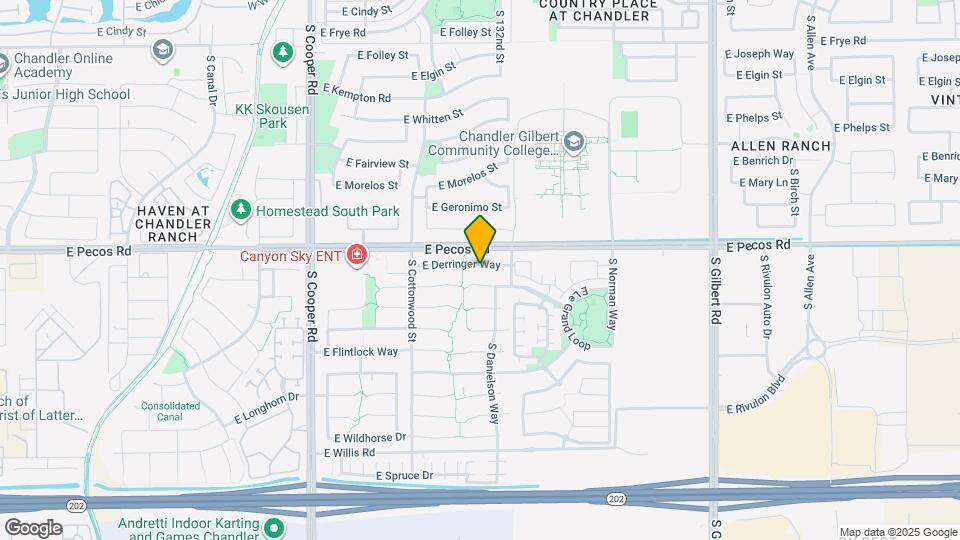 2401 E Derringer Way Map and Location Details