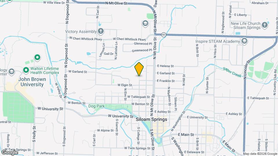 628 N College St Map and Location Details