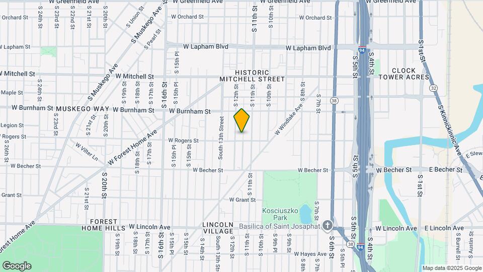 1978 S 12th St Map and Location Details