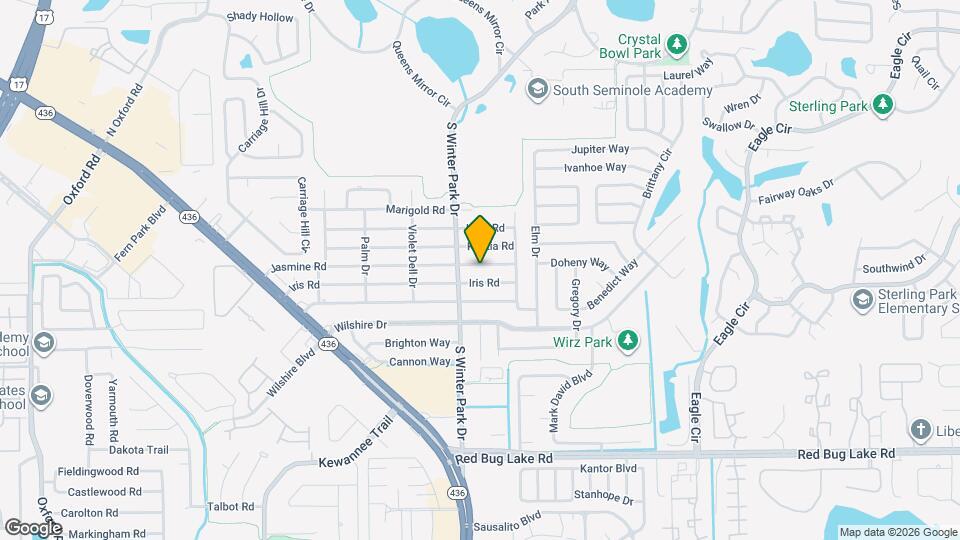 640 Jasmine Rd Map and Location Details