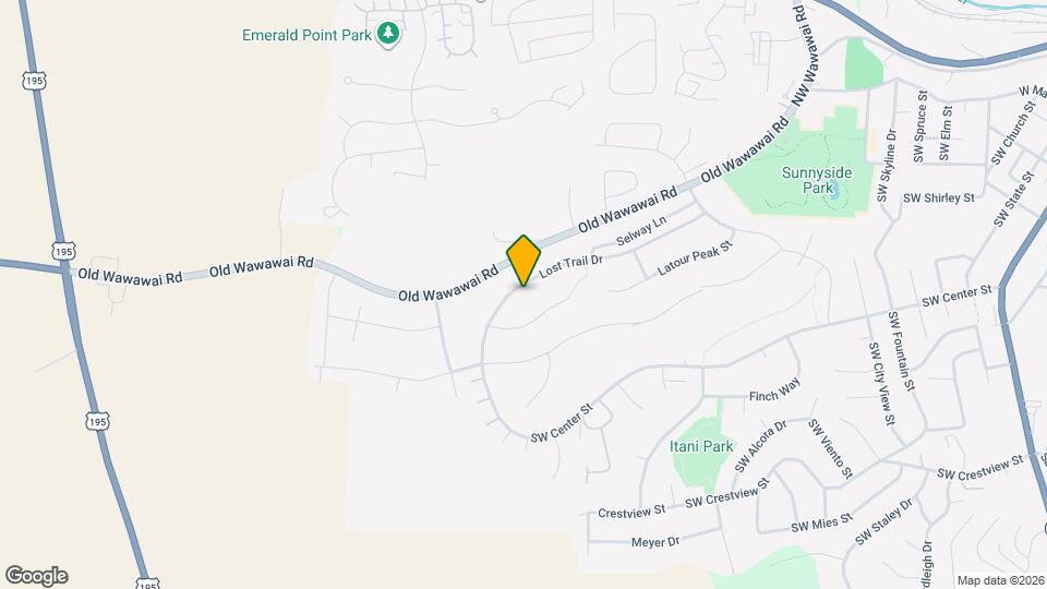 1425 Lost Trail Dr Map and Location Details