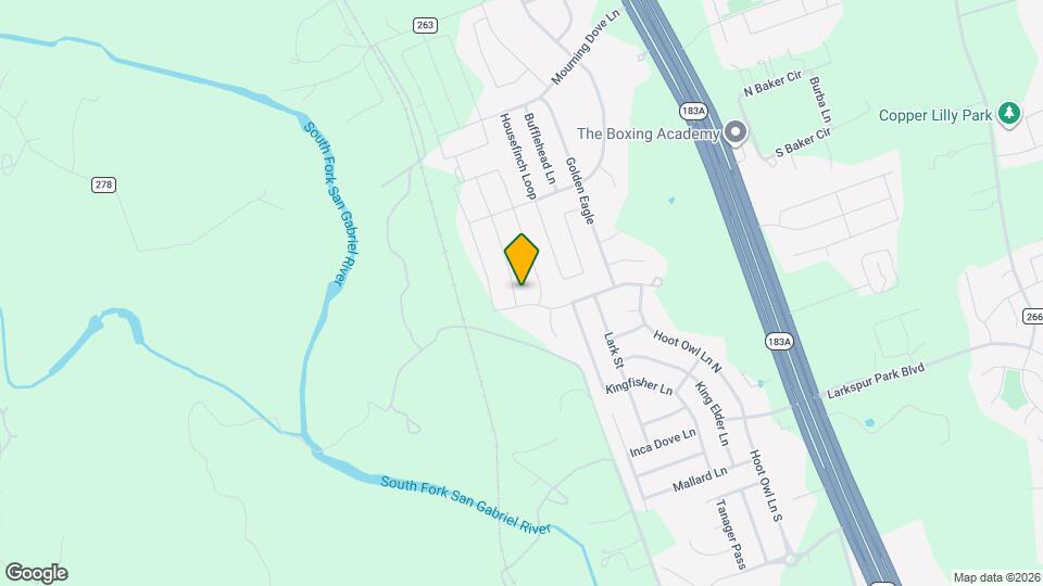 108 Green Egret Wy Map and Location Details