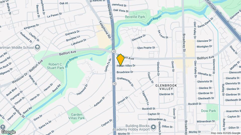 7622 Pecan Villas Dr Map and Location Details