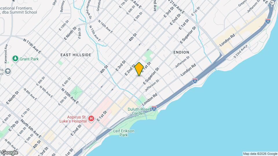 1426-1432 E 3rd St Map and Location Details