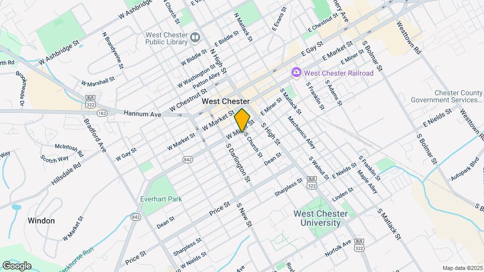 106 S Church St, Unit 3A Mapa y Detalles de la Ubicación