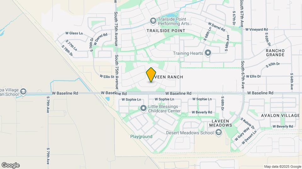 7242 W Donner Dr Map and Location Details