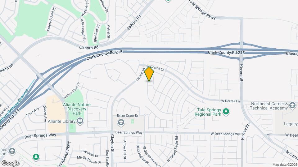 7106 Calvert Cliffs St Map and Location Details