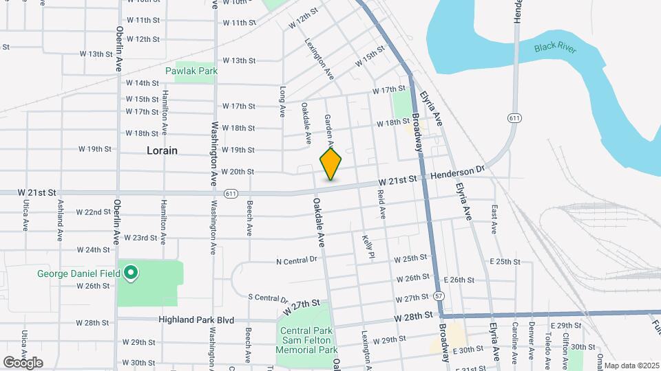 504 W 21st St Mapa y Detalles de la Ubicación