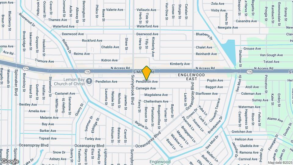 11063 Pendleton Ave Map and Location Details