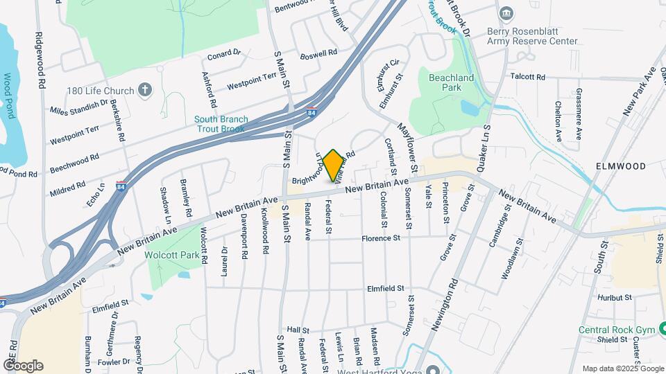 1216 New Britain Ave Map and Location Details
