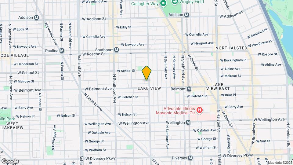 3216 N Racine Ave Map and Location Details
