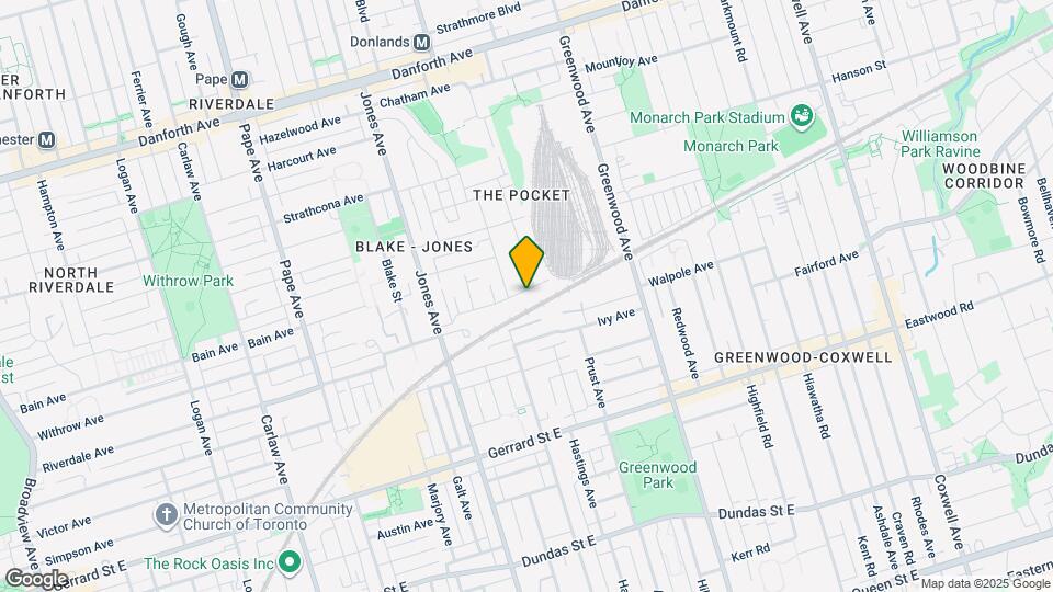 131 Boultbee Ave Map and Location Details