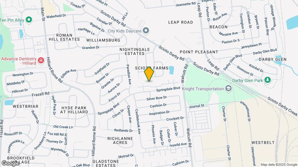5022 Stoneybrook Blvd Map and Location Details