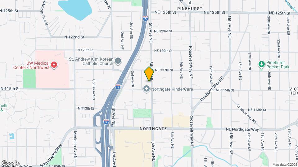 11517 5th Ave NE Mapa y Detalles de la Ubicación