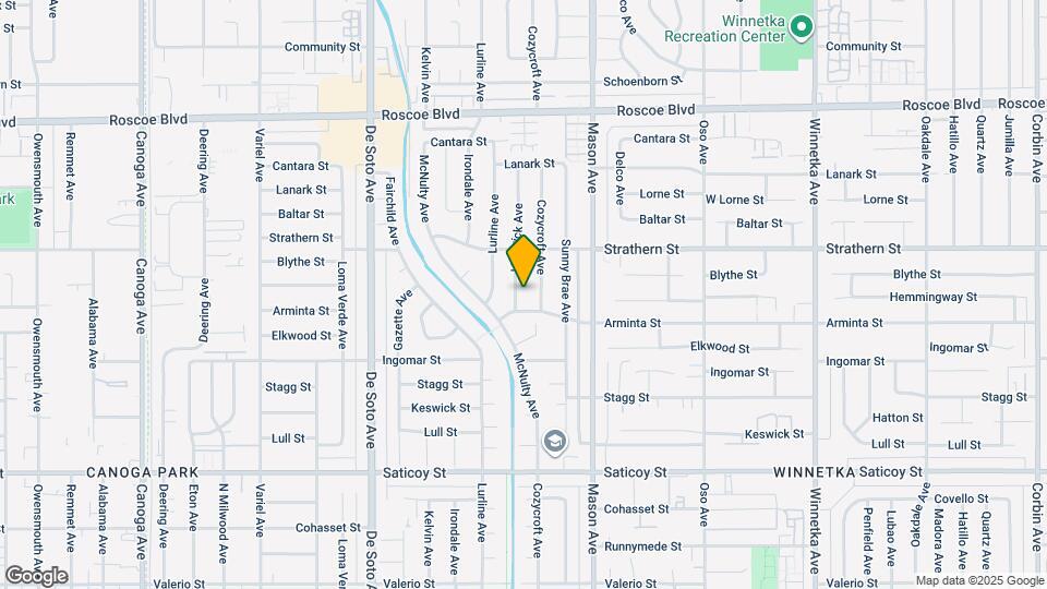 7916 Limerick Ave Map and Location Details