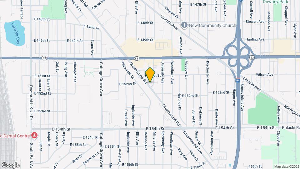 15126 Minerva Ave Map and Location Details