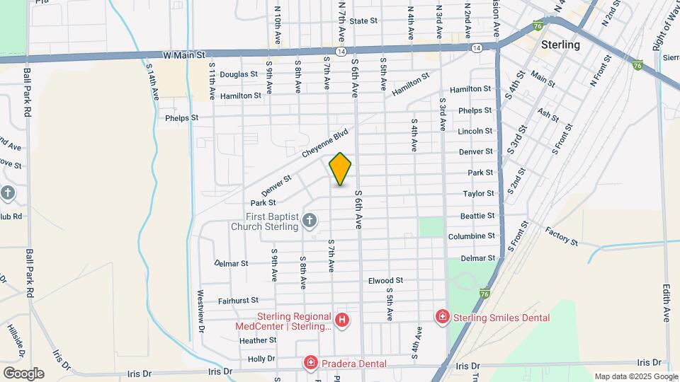 624 Taylor St, Unit 6 Map and Location Details