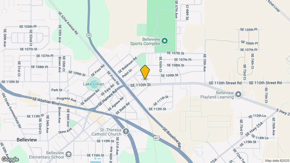6345 SE 110th St Map and Location Details