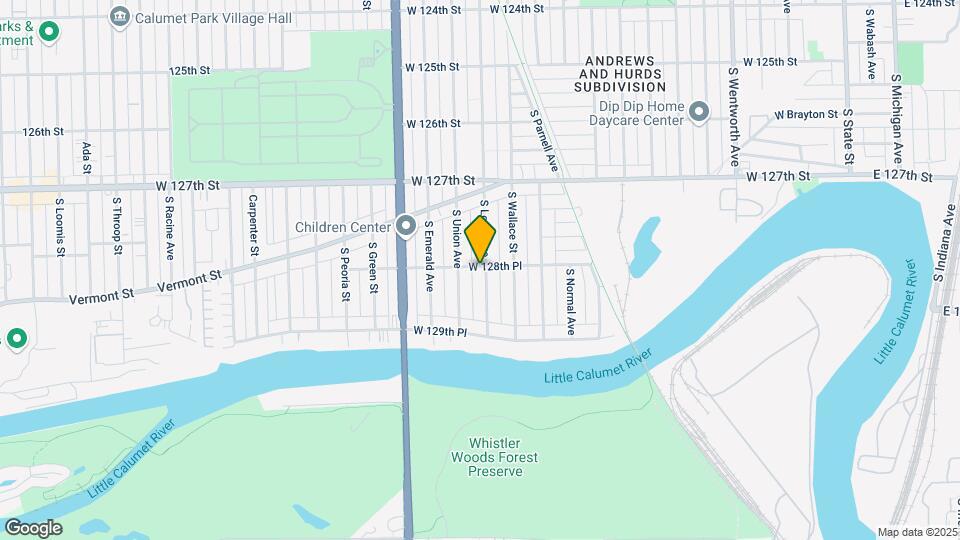 12834 S Lowe Ave Map and Location Details