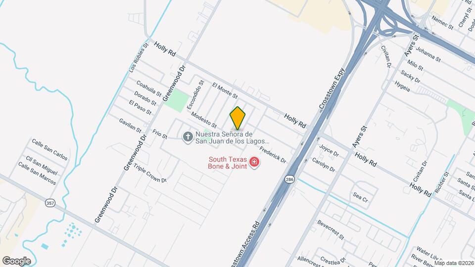 5725 Ventura Ln Map and Location Details