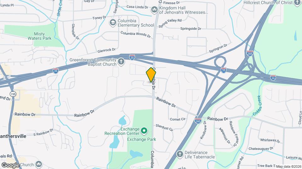 3298 Abbeywood Dr Map and Location Details