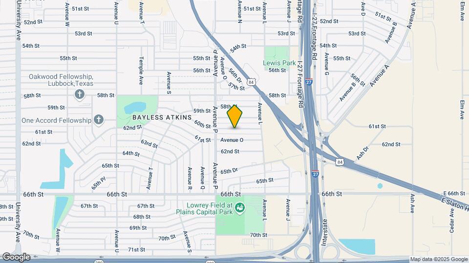 1323 60th St Map and Location Details