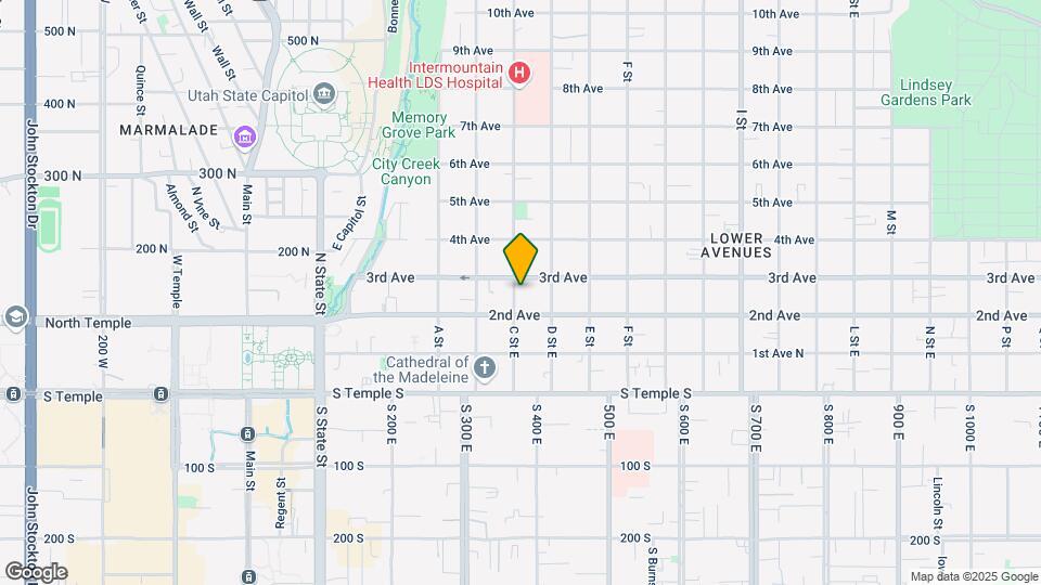 122 N C St Map and Location Details
