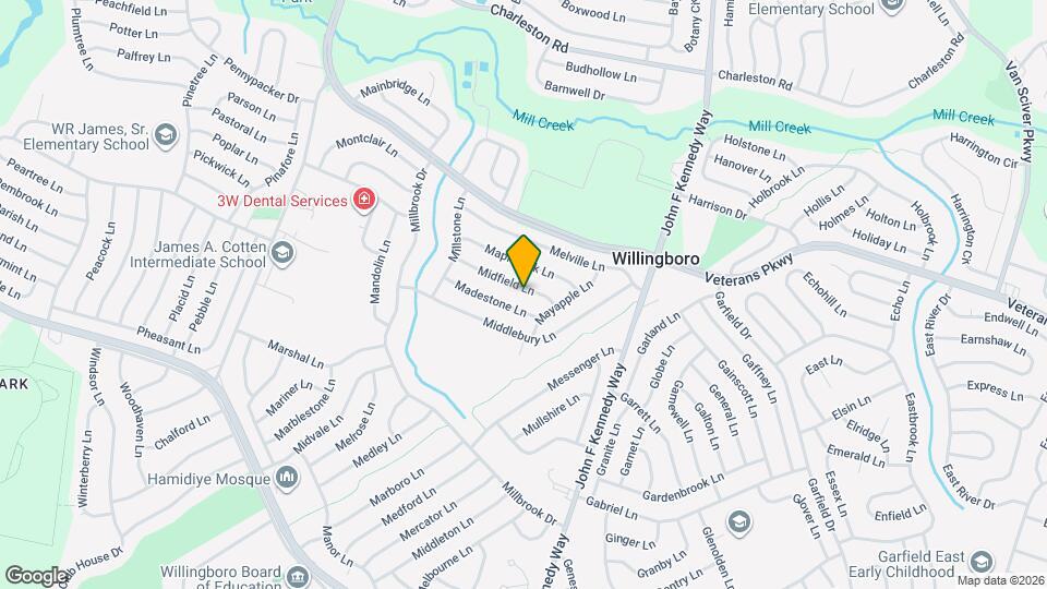 11 Ridgewood Pl Map and Location Details