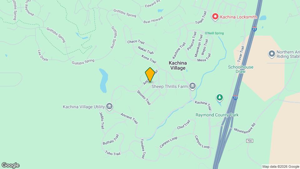 2954 Hotevilla Trail Map and Location Details