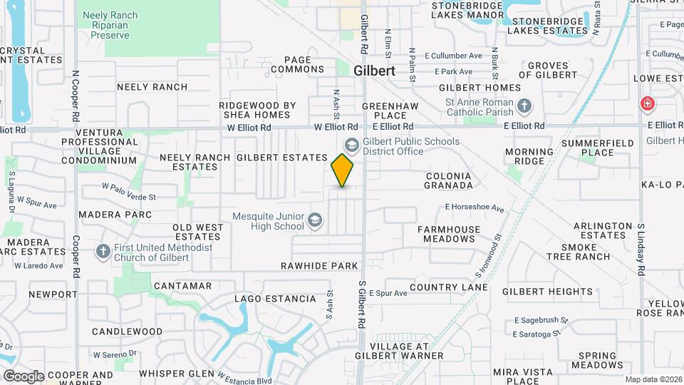 142 S Wilbur Ave Map and Location Details